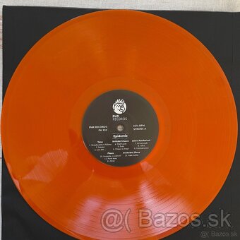 Epidemie oranžový vinyl nový limit 188/193 - 6