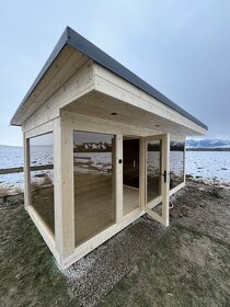 Exteriérová sauna s odpočinkovou miestnosťou - 6