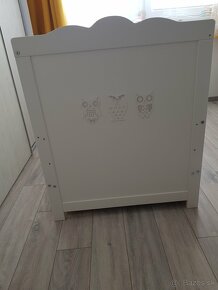 Klups Marsell drawer 140x70 White detská postieľka - 6