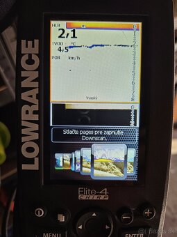 Sonar lowrance 4× chirp - 6