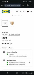 Rozkladací stôl Norden IKEA - 6