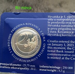 Coincard 2 euro Chorvátsko BU-PROOF 2023 - CHYBOVÝROBA - 6