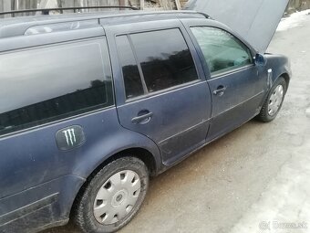 Rozpredám volkswagen golf 4 variant 1,9 tdi 66 kw - 6