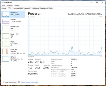 Herný počítač i5, 8GB, GTX 1050Ti 4GB - 6