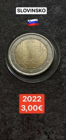 Euromince - pamätné dvojeurové mince SlovinskoKO - 6