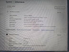 Dell Latitude 5511, Intel i7, 32 GB RAM, 512 GB SSD - 6