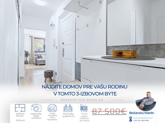 Nájdite domov pre vašu rodinu v tomto 3-izbovom byte v meste - 6