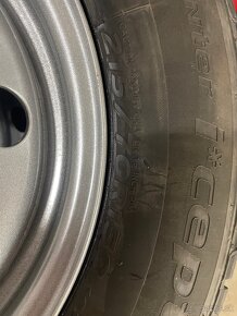 Zimné pneu + disky 215/70 r15c hankook - 6