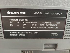 SANYO M-7900  Made In Japan - 6