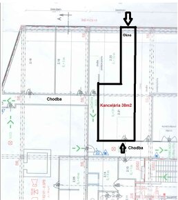 Kancelárske priestory na prenájom 30m2 a 38m2 - 6