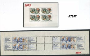 Poštové známky, filatelia: ČSSR 1945-1992: aršíky - 6