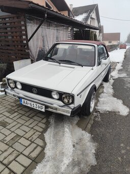 Golf mk1 cabrio 1986 1.8 70kw - 6