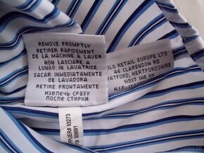 Ralph Lauren  pánska pásik košeľa  2XL - 6