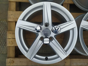 Orig. ALU disky Audi, VW, Škoda, Seat R16 5x112 ET48 - 6