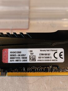 RAM rôzne typy DDR4 a DDR3 - 6