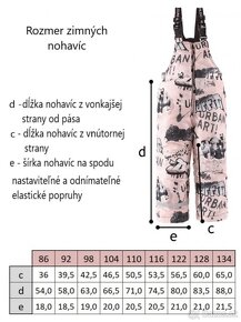 Oteplovacky Pilguni velkost 128 - 6