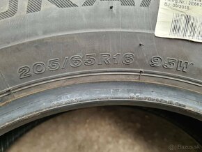 205/65r16 letné 4 ks BRIDGESTONE - z nového auta - 6