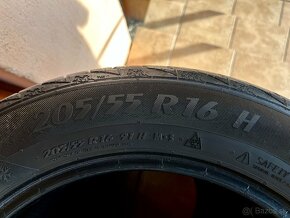 205/55 R16 zimné pneumatiky - kompletná sada - 6