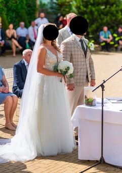 Svadobné šaty zn. Aurora Bridal - 6