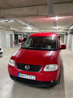 Volkswagen Caddy Life 1.9 TDi 77kW  5/2007 ťažné, 7 miest - 6