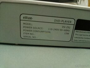 DVD ELTAX DV-252,USB,COAXIALNY VYSTUP - 6