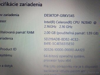 predám základnú dosku z notebooku Asus R512M - 6