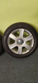 Alu.VW 5x112 +Pneu Continental 205/55R16 letné - 6