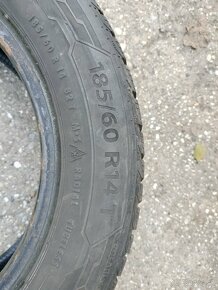 Predám zimné pneu 185/60 r14 - 6