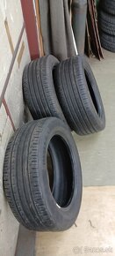 Predám letné pneu CONTINENTAL 195/55 R15 V - 6