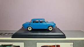 1:43 ŠKODA 1000 MB 1964 LQ-LIGHT BLUE MB 1. EDÍCIA  - 6