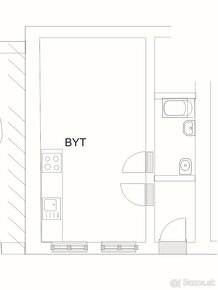 samostatný byt 36m2 v dome, slepá ulička - 6