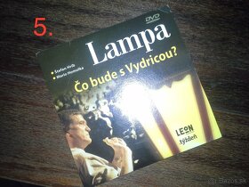 knihy, papierova vystrihovacka, dvd LAMPA - 6