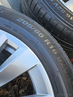 Letní alu kola Matar 16" Škoda Octavia IV 205/60 R16 - 6