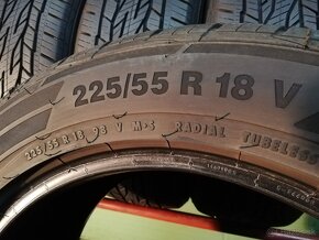 225/55 r18 letné pneumatiky Continental Cross Contact 7mm - 6