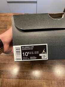 Air Jordan 1 Low Metallic Gold Swoosh - - 6