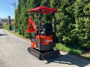 Bager CRONA CR13 YANMAR 1250 kg + LŽÍCE 25, FILTRY - 6