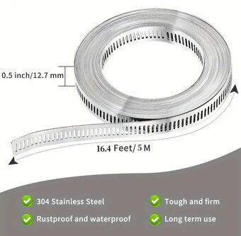 Nerezová sťahovacia páska - 6
