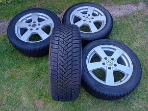 16" ALU 5x112 vw/škoda + zimné pneu 205/55 16 do 9mm TOP - 6