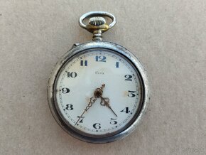 3ks staré kapesní hodinky i stříbrné cena za vše - 6
