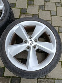 Elektróny Škoda letné pneumatiky 225/40 R18, ET 5x112 - 6