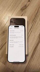 iPhone 16 Pro 128GB záruka iStores +original obal - 6