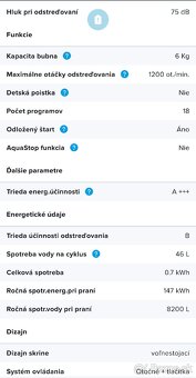 práčka Whirlpool 6th sense AWO/C 6304 - 6