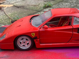 Predám Ferrari F40 1987 Bburago 	1:18 - 6