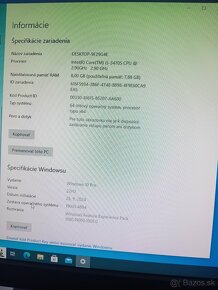 Predam HP Compaq 8300 Elite zostavu aj s monitorom - 6