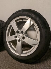 Zimná sada škoda Superb, vw Passat 215/55 r17 - 6