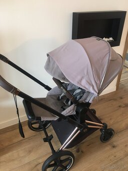 Cybex Priam 2021 Soho GREY - Rose - Komplet - 6