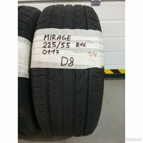 Sada letných pneumatík 225/55 R16 MIRAGE - 6