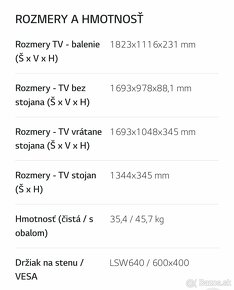 Televízia 4k
75" LG 75UP75003LC - 6