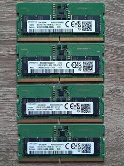 MICRON 16GB DDR5 a Samsung 8GB DDR5 SoDimm - 6