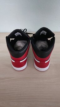 Air Jordan 1 Mid Gym Red Black White (2024) - 6